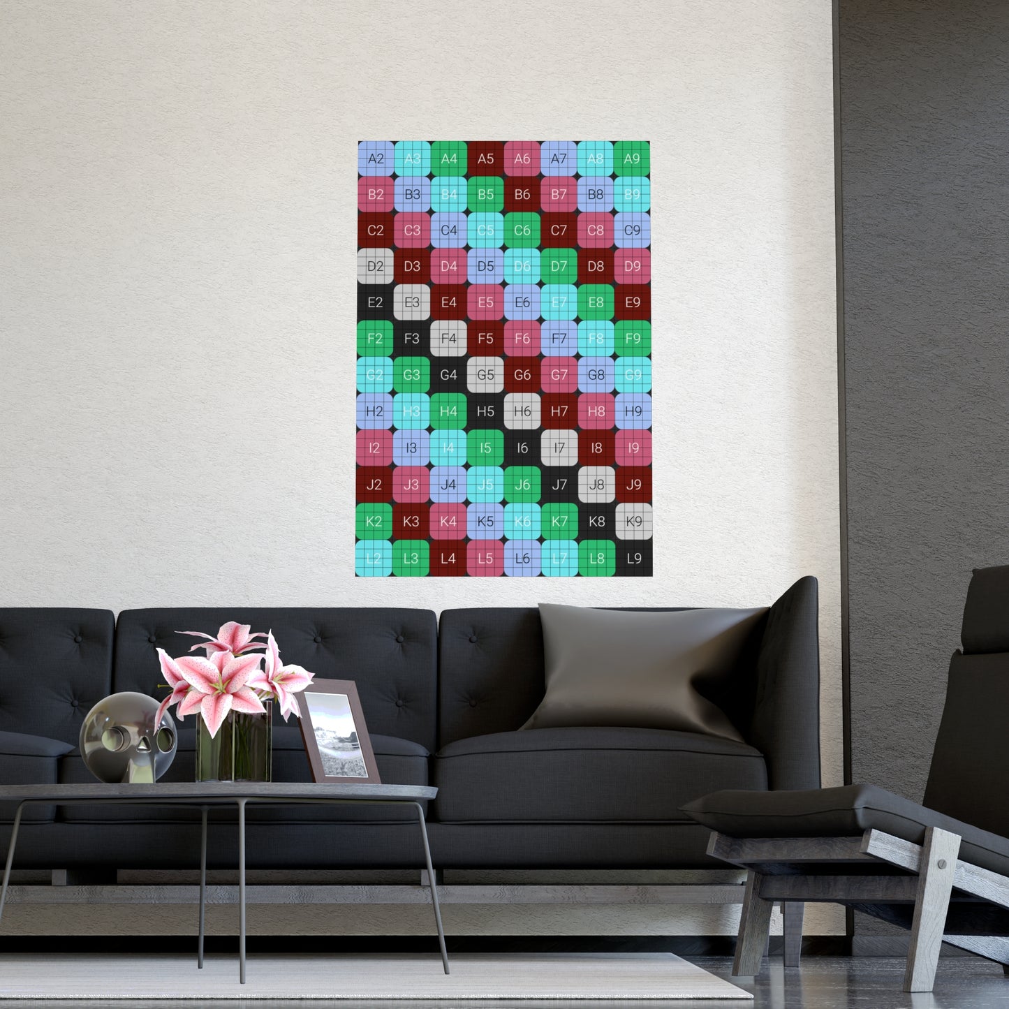 Vertical and Horizontal Matte Posters