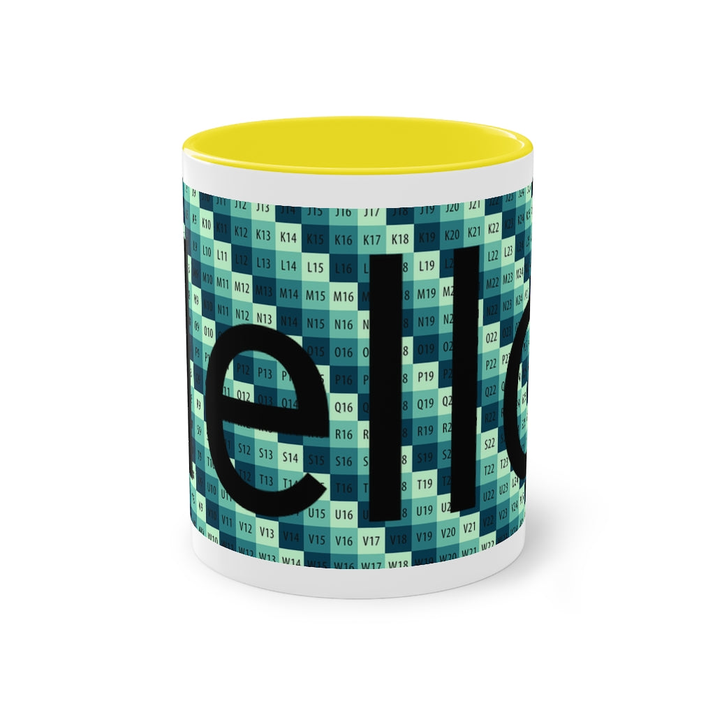 Two-Tone Coffee Mug, 11oz