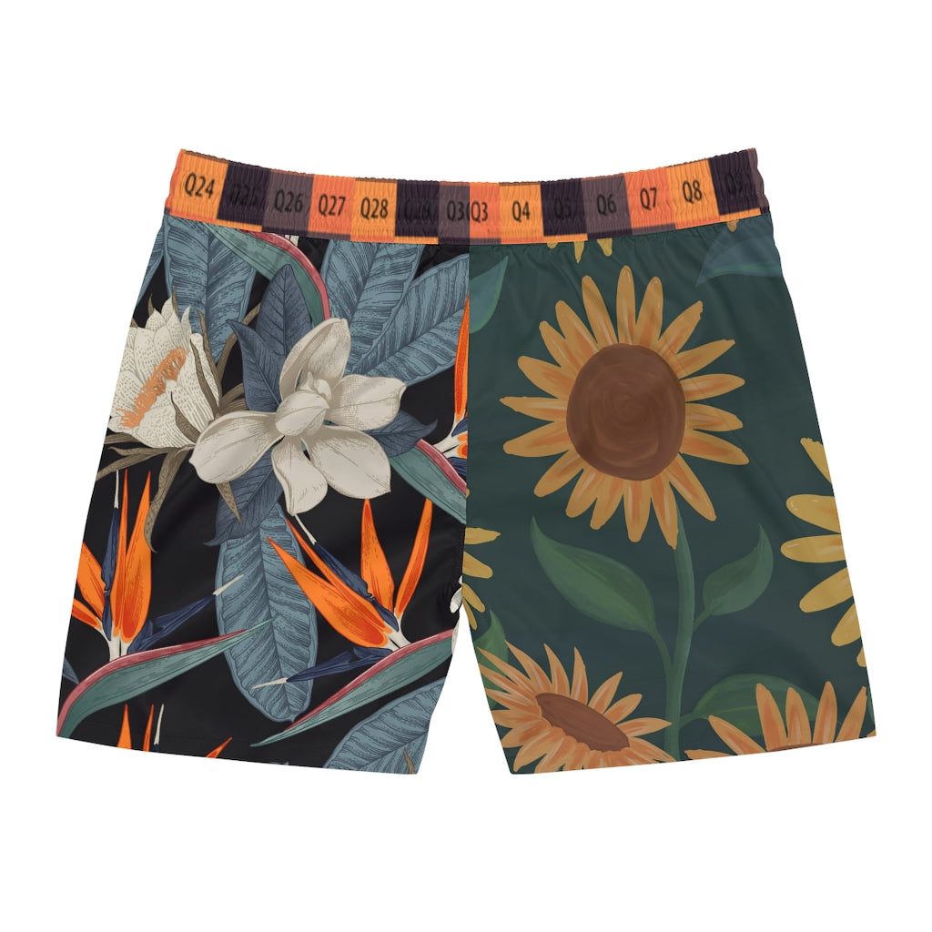 Men's Mid-Length Swim Shorts (AOP)