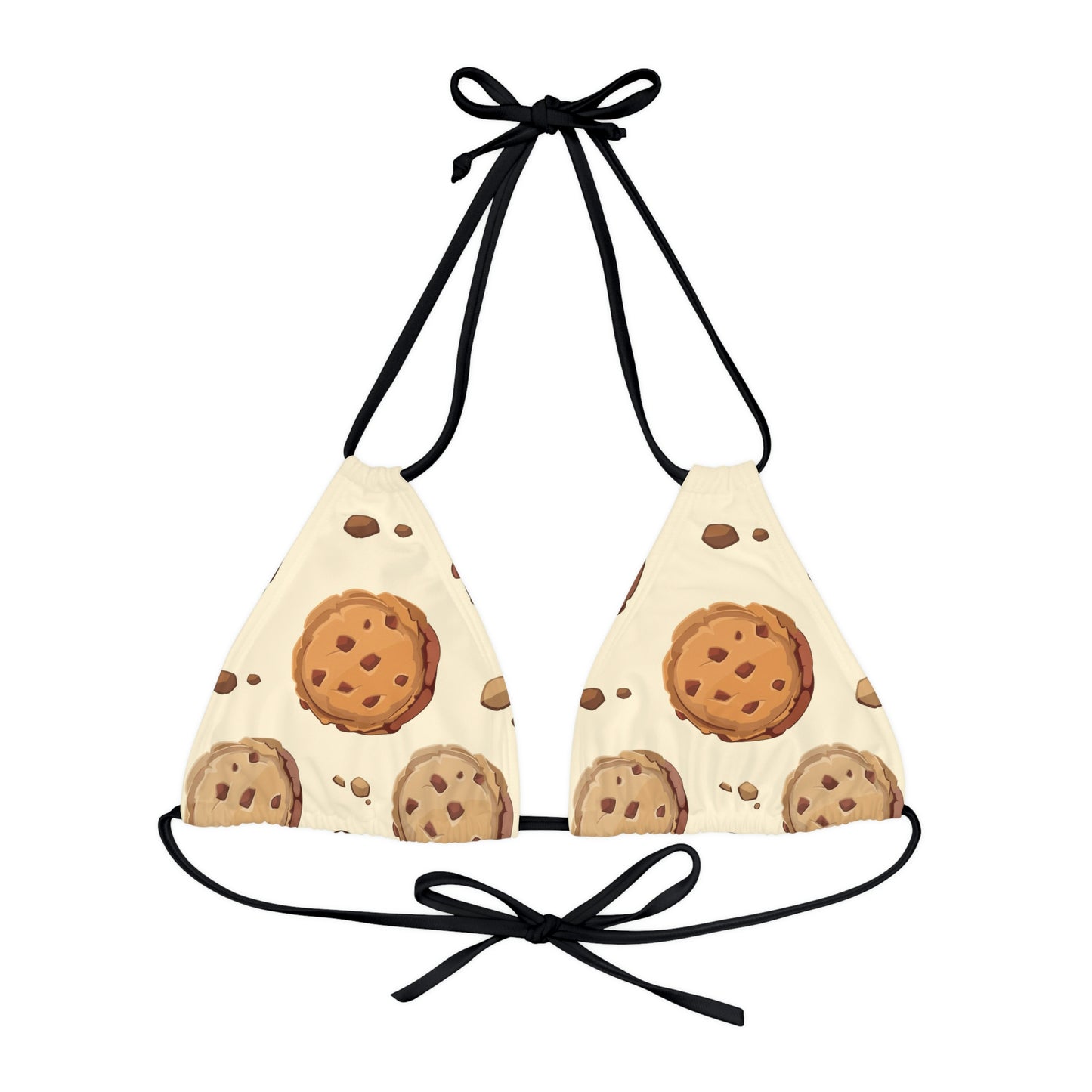 Strappy Triangle Bikini Top