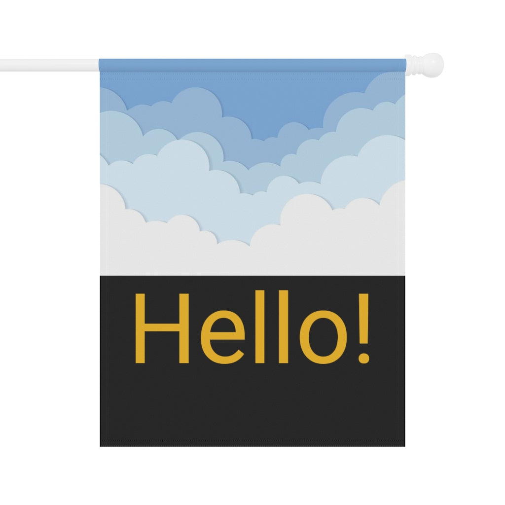 Garden House Flag (Front & Back Print)