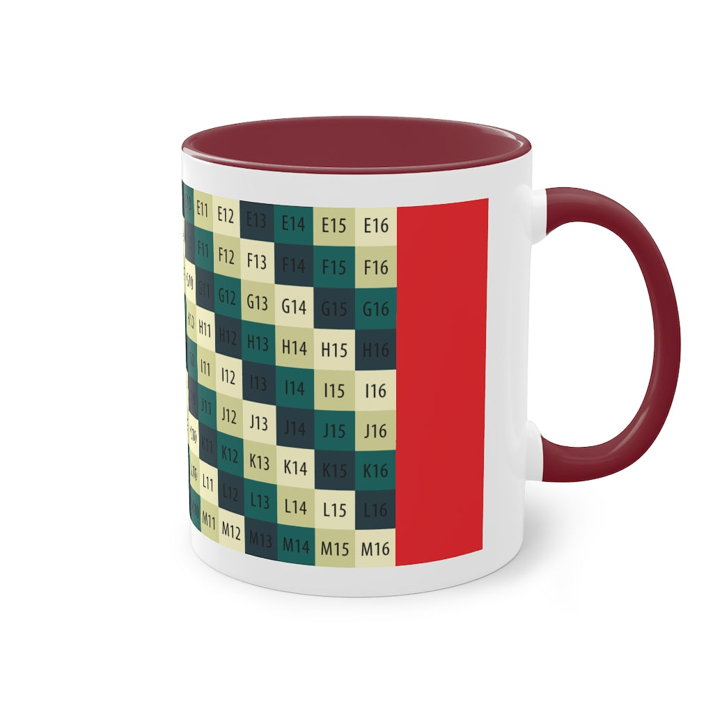 Two-Tone Coffee Mug, 11oz