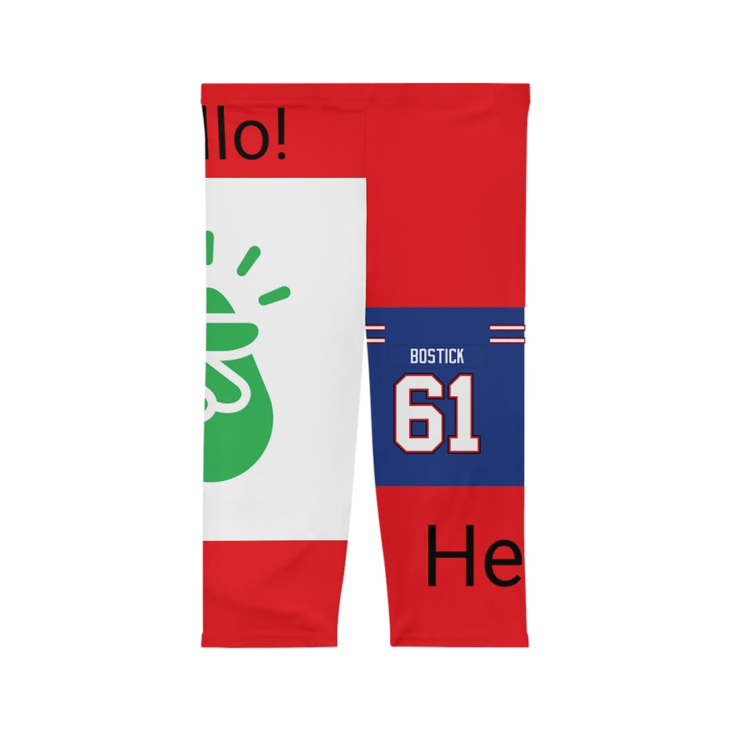 Women’s Capri Leggings (AOP)