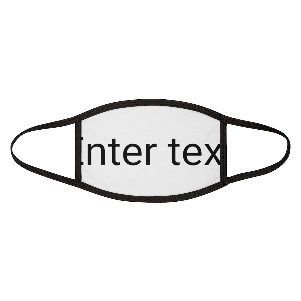 Mixed-Fabric Face Mask