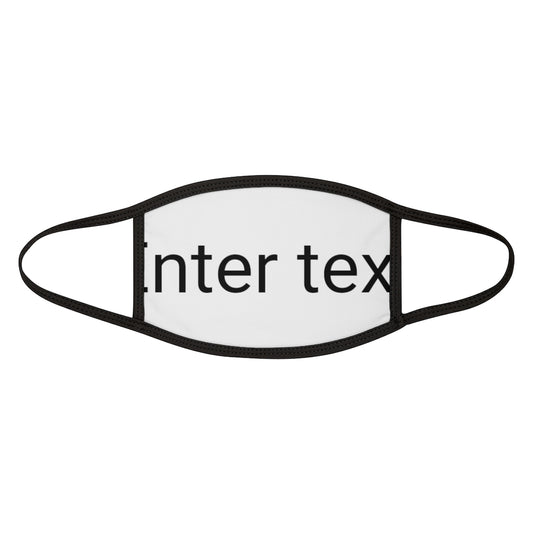 Mixed-Fabric Face Mask