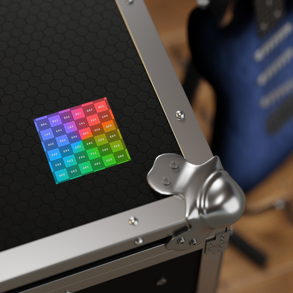 Laminate Stickers, Square