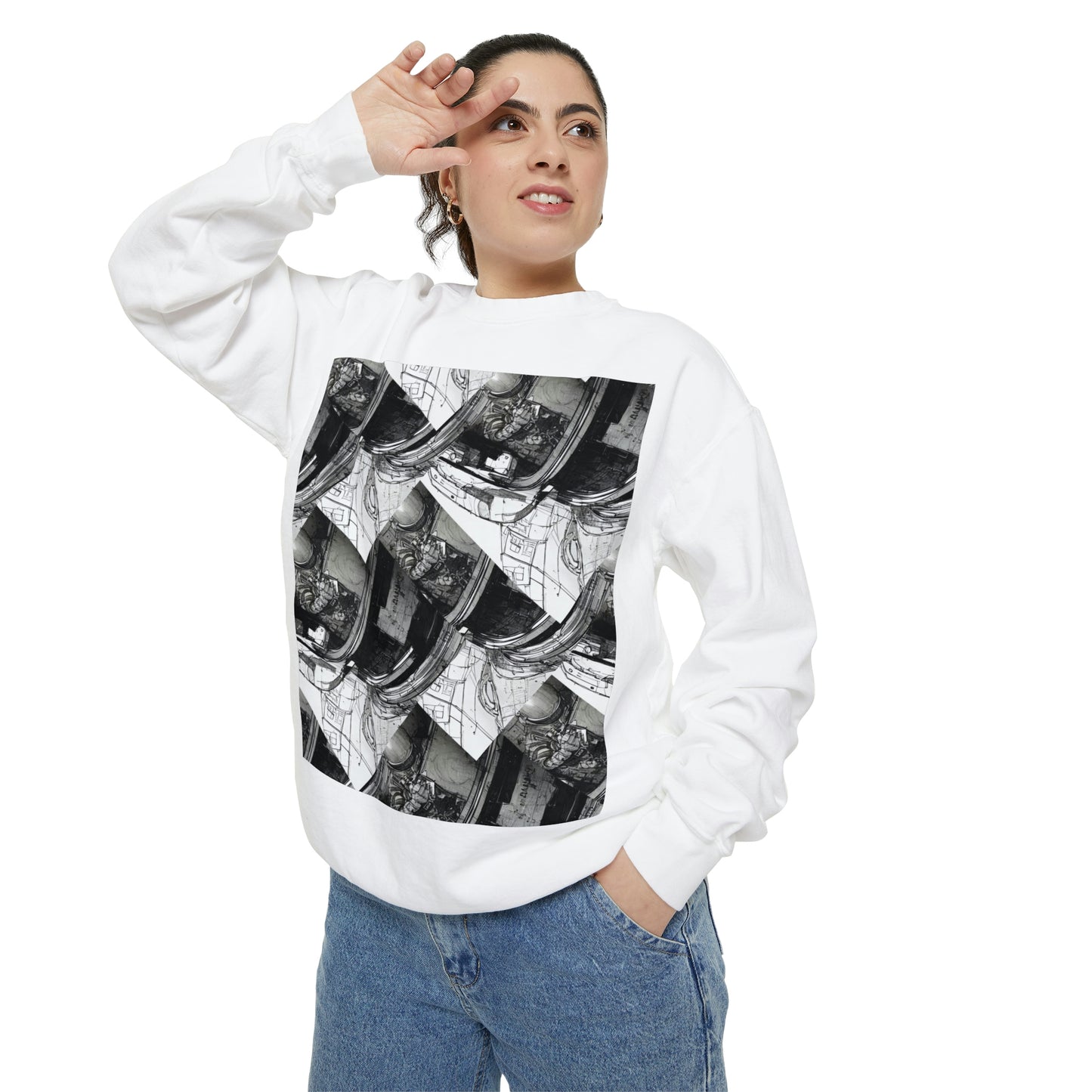 Unisex Garment-Dyed Sweatshirt