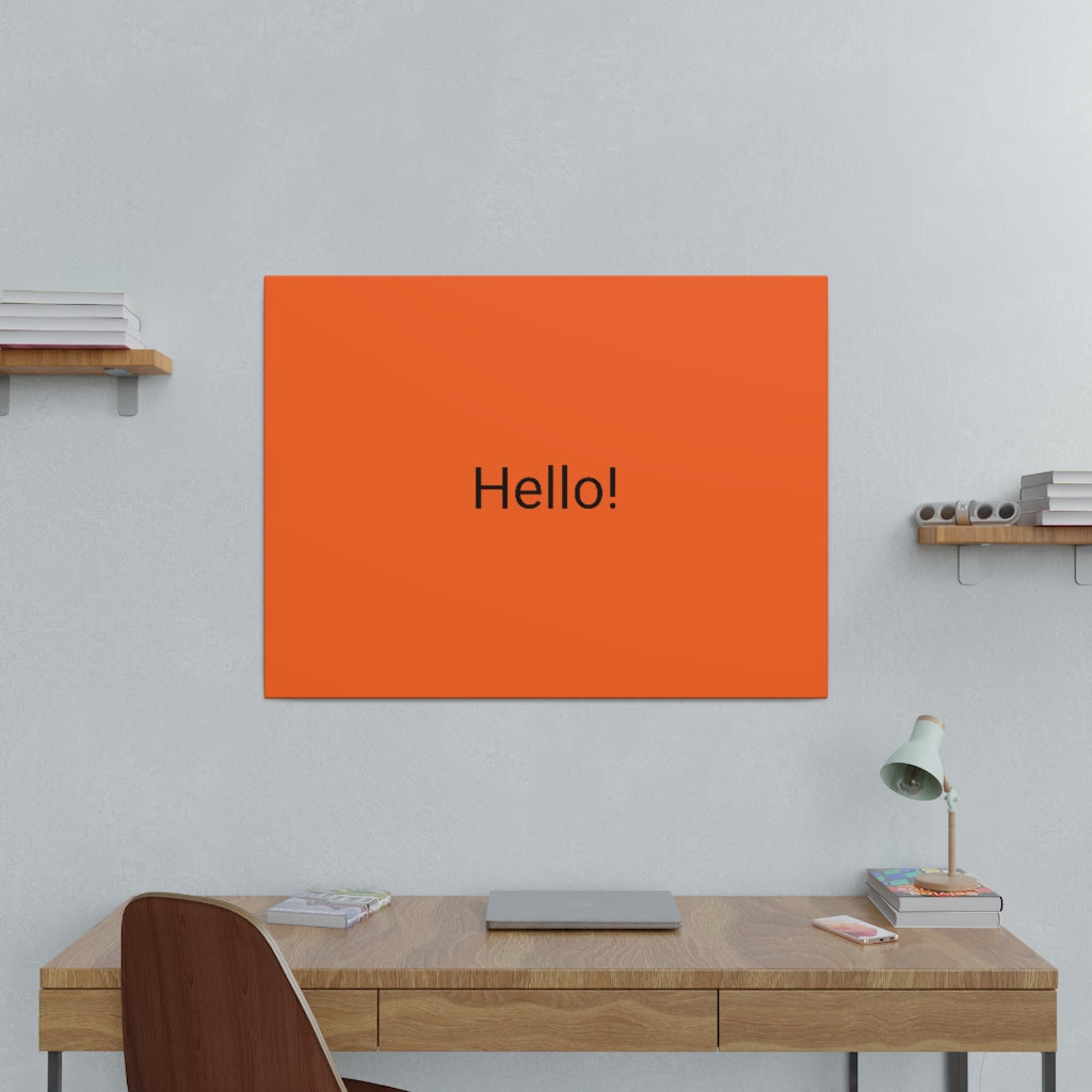 Matte Canvas, Stretched