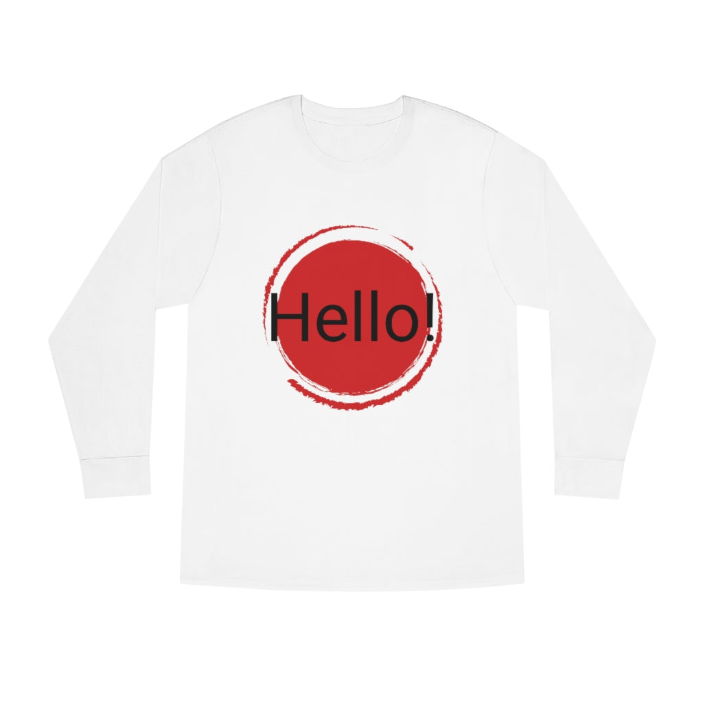 Unisex Long Sleeve Crewneck Tee