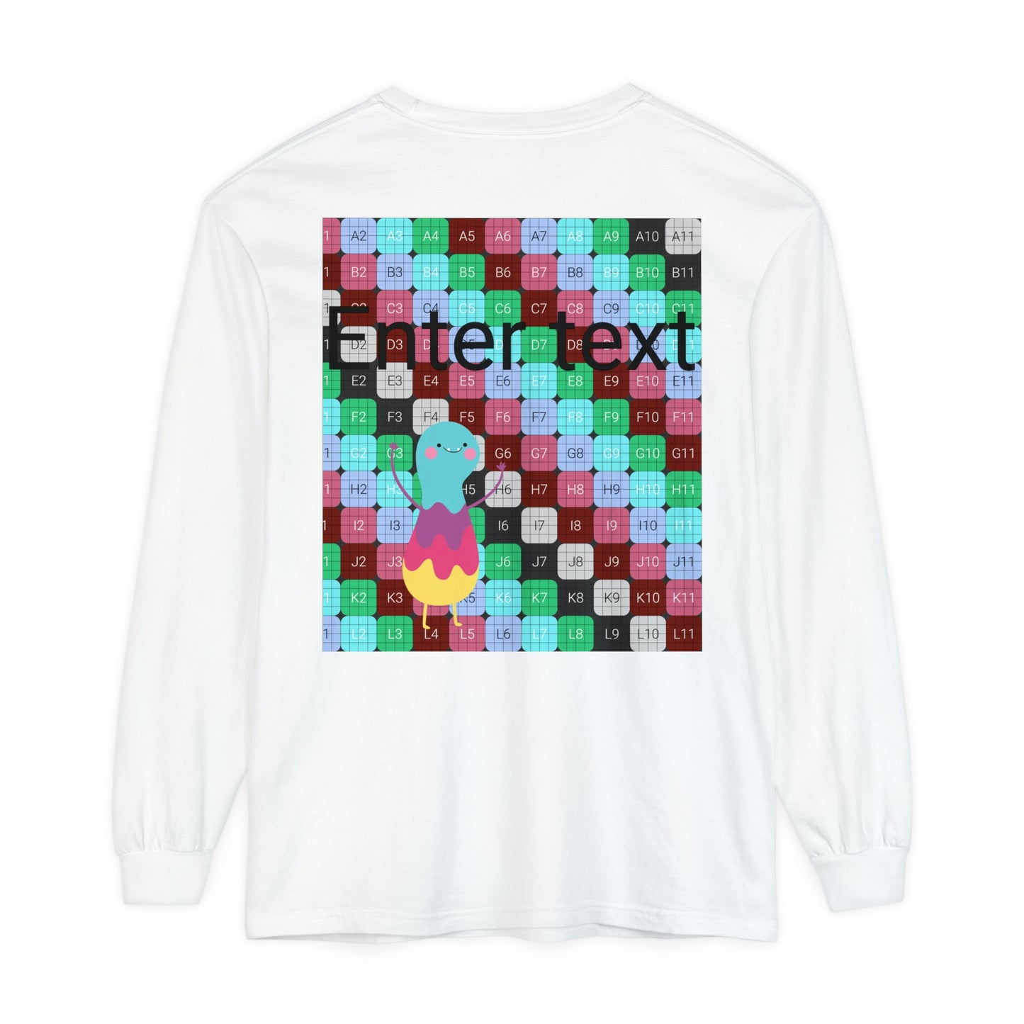 Unisex Garment-dyed Long Sleeve T-Shirt