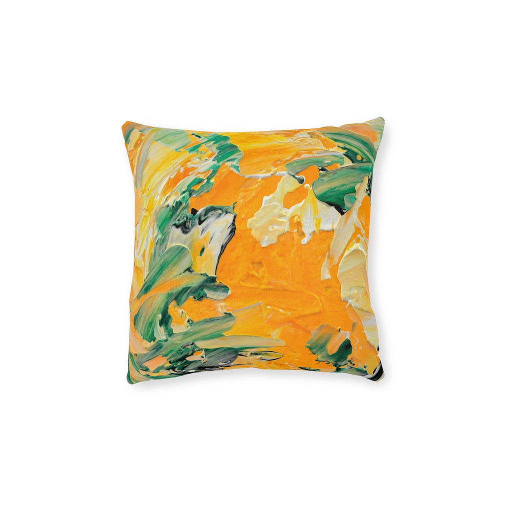 Square Pillow - White Back