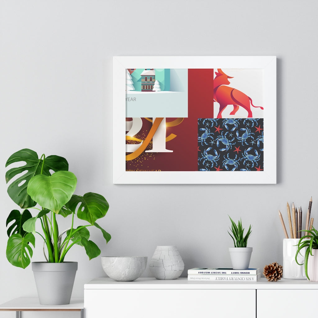 Framed Horizontal Poster