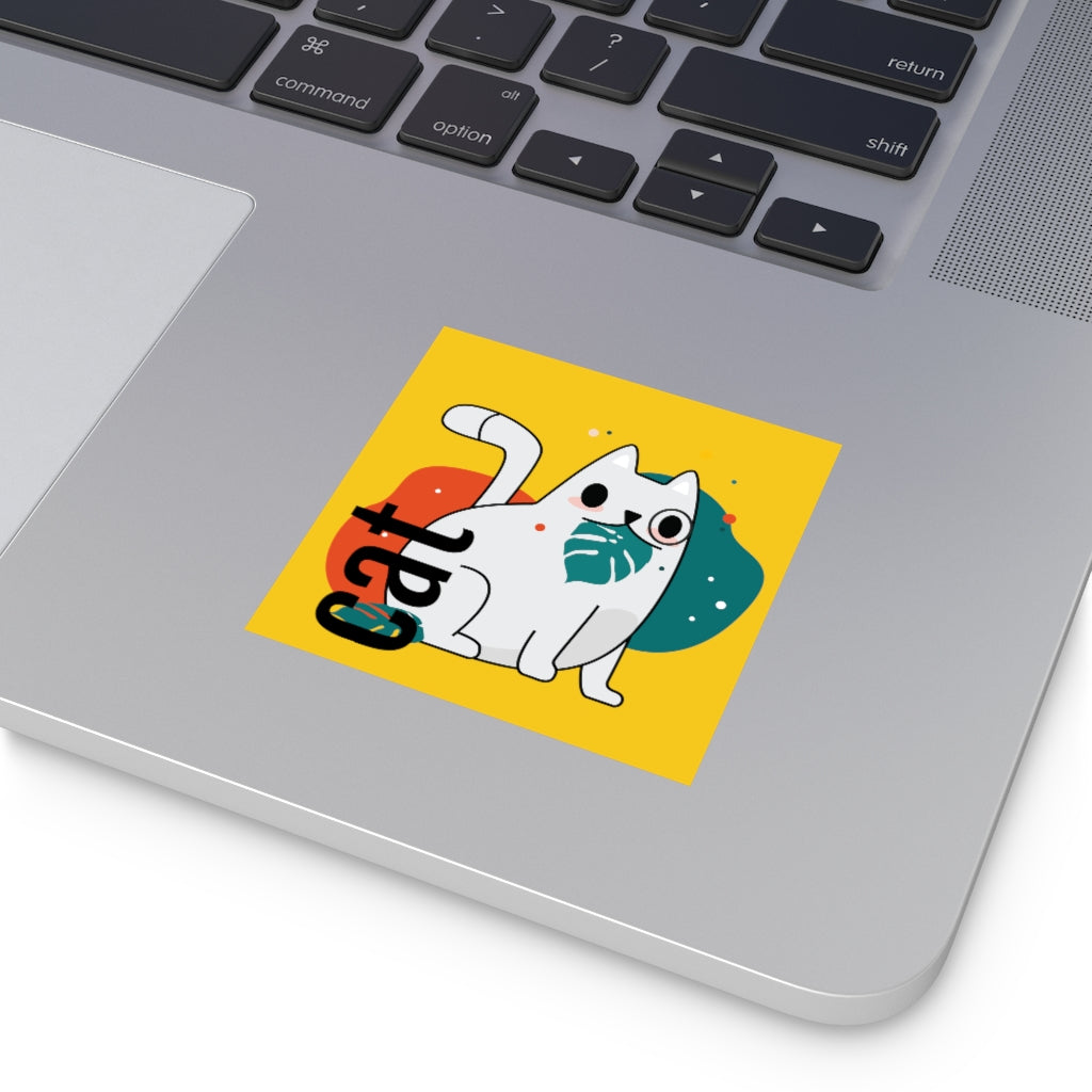 Square Stickers, Indoor/Outdoor