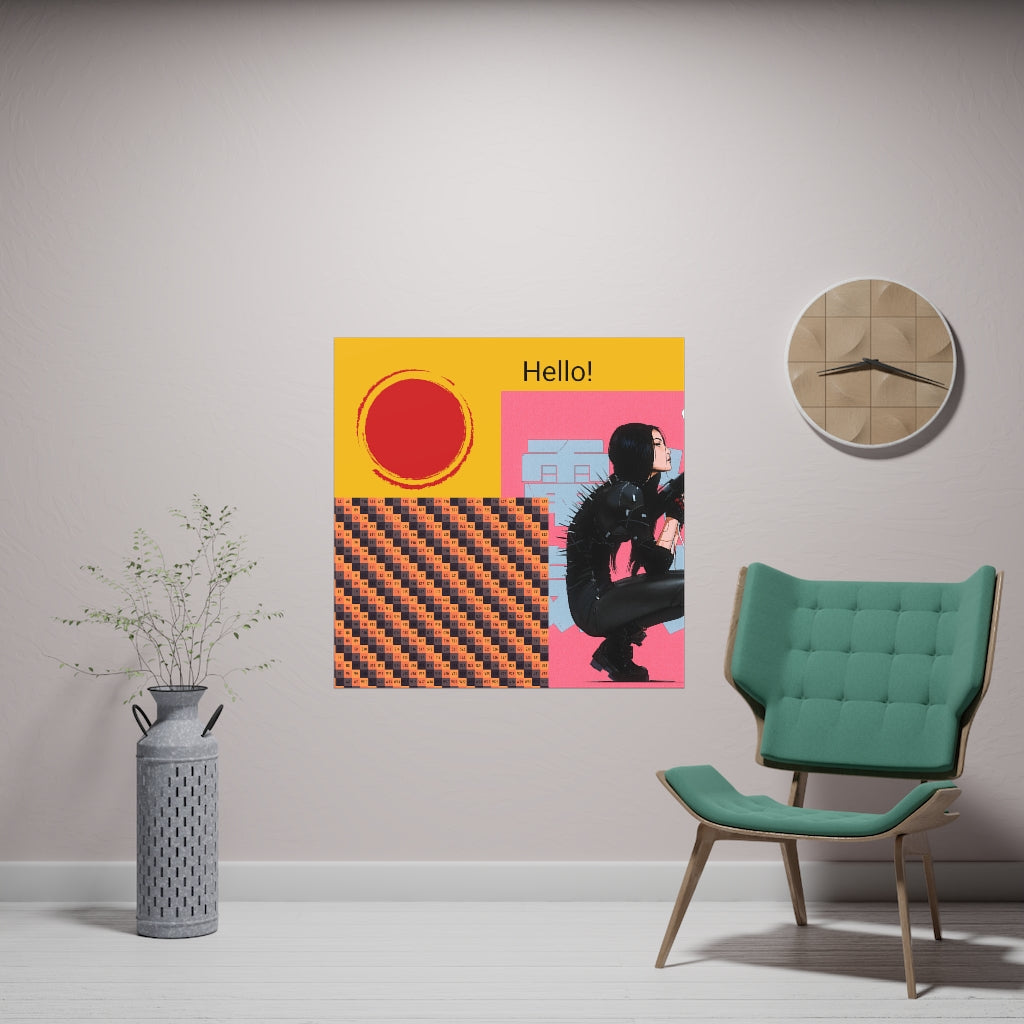Matte Paper Poster