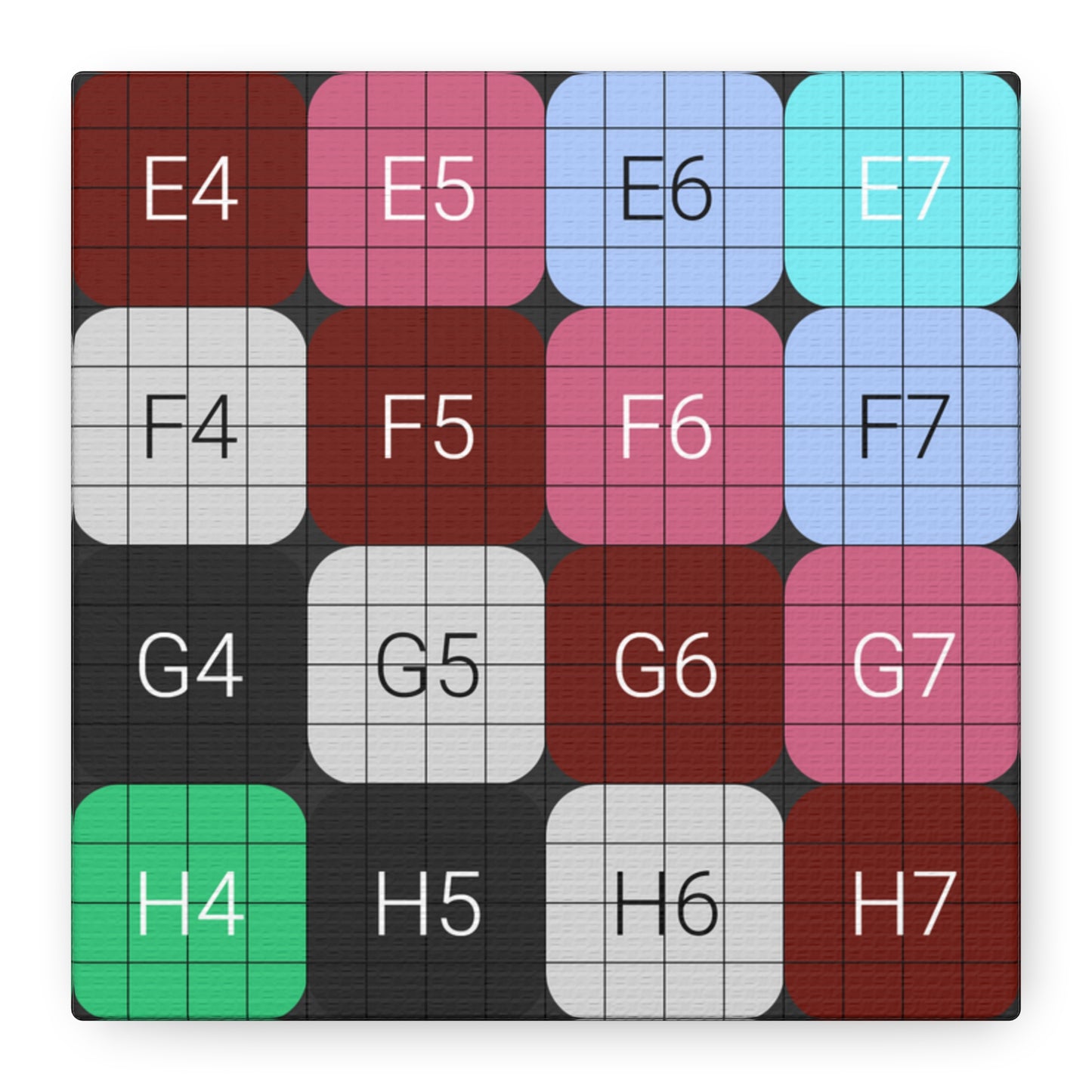 Matte Canvas, Stretched, 1.25"