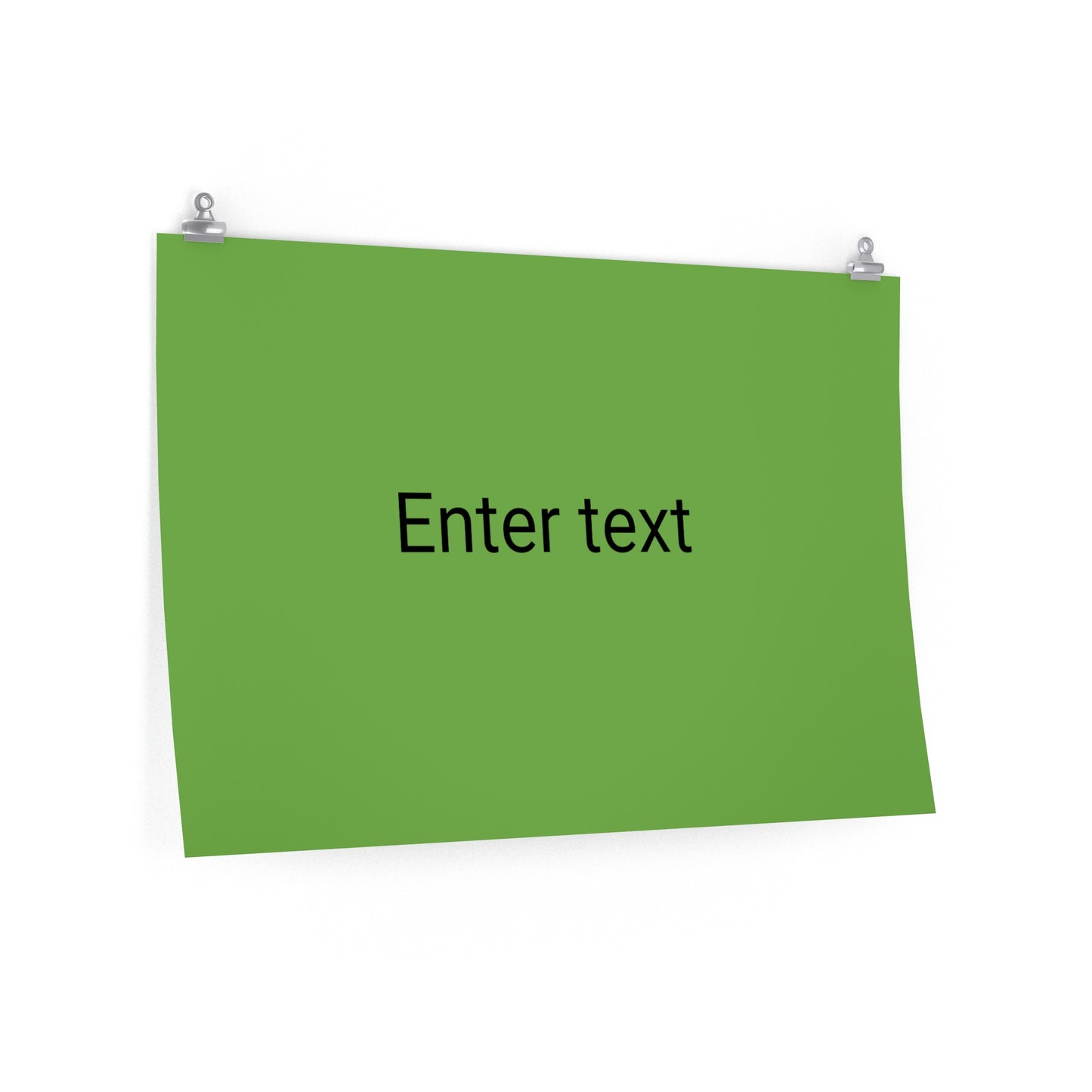 Premium Matte horizontal posters