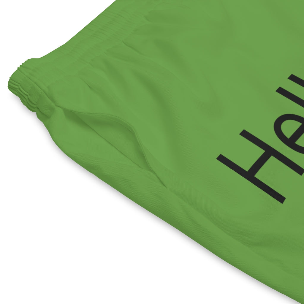 Men's Elastic Beach Shorts (AOP)