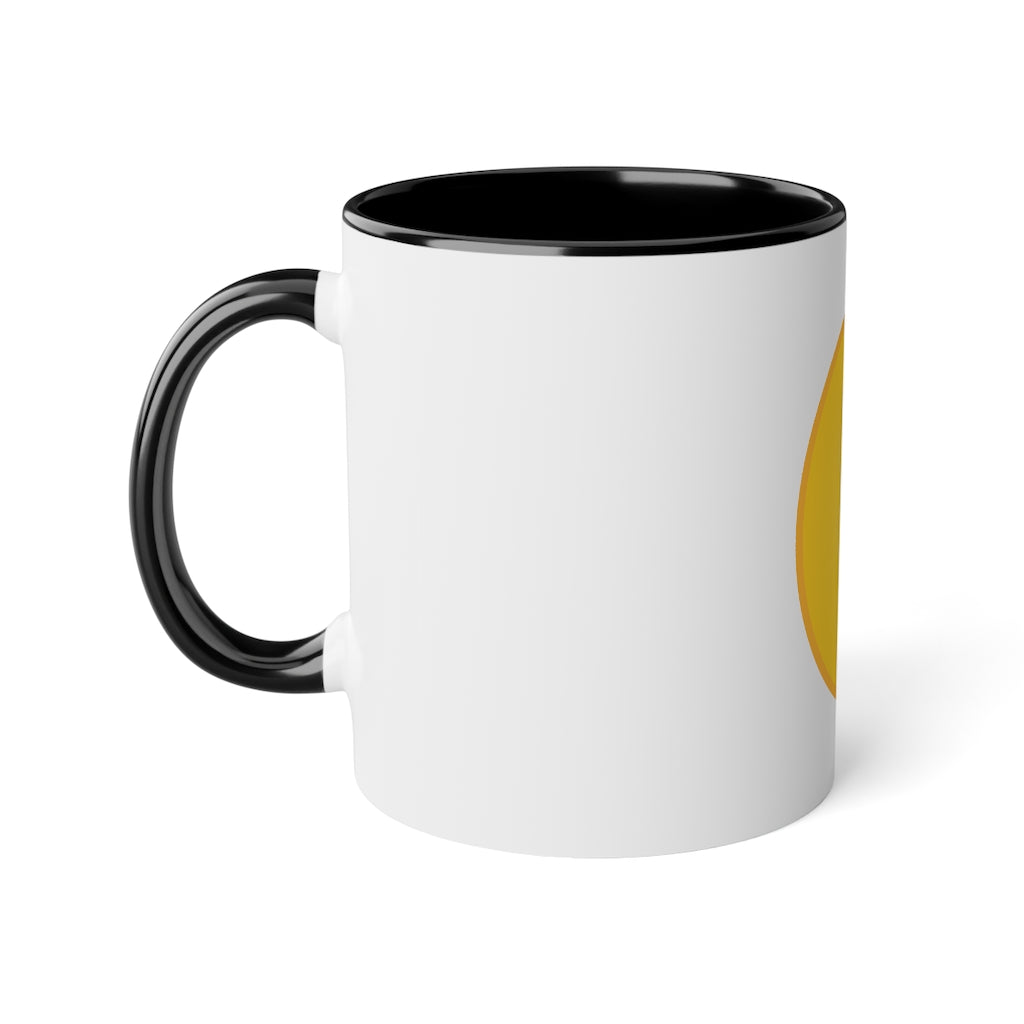 White Accent Mug, 11oz