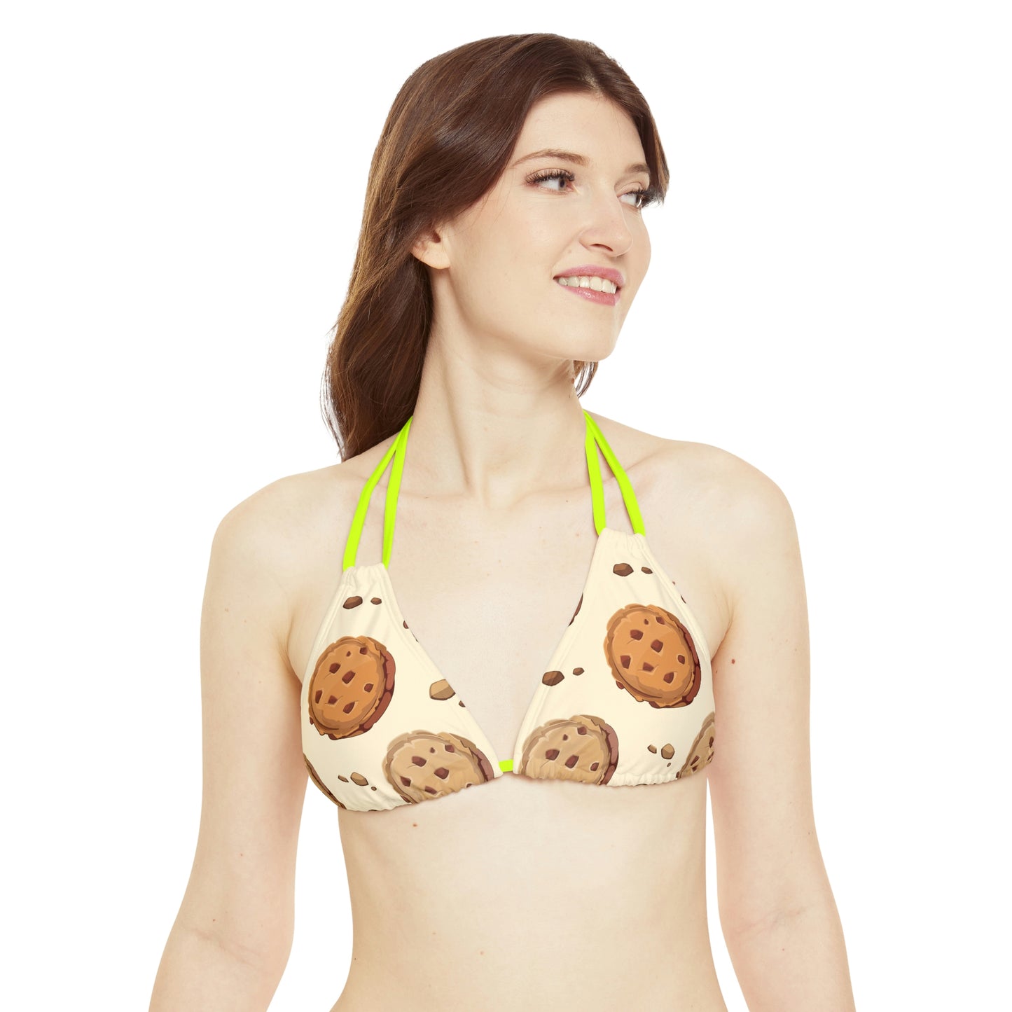 Strappy Triangle Bikini Top