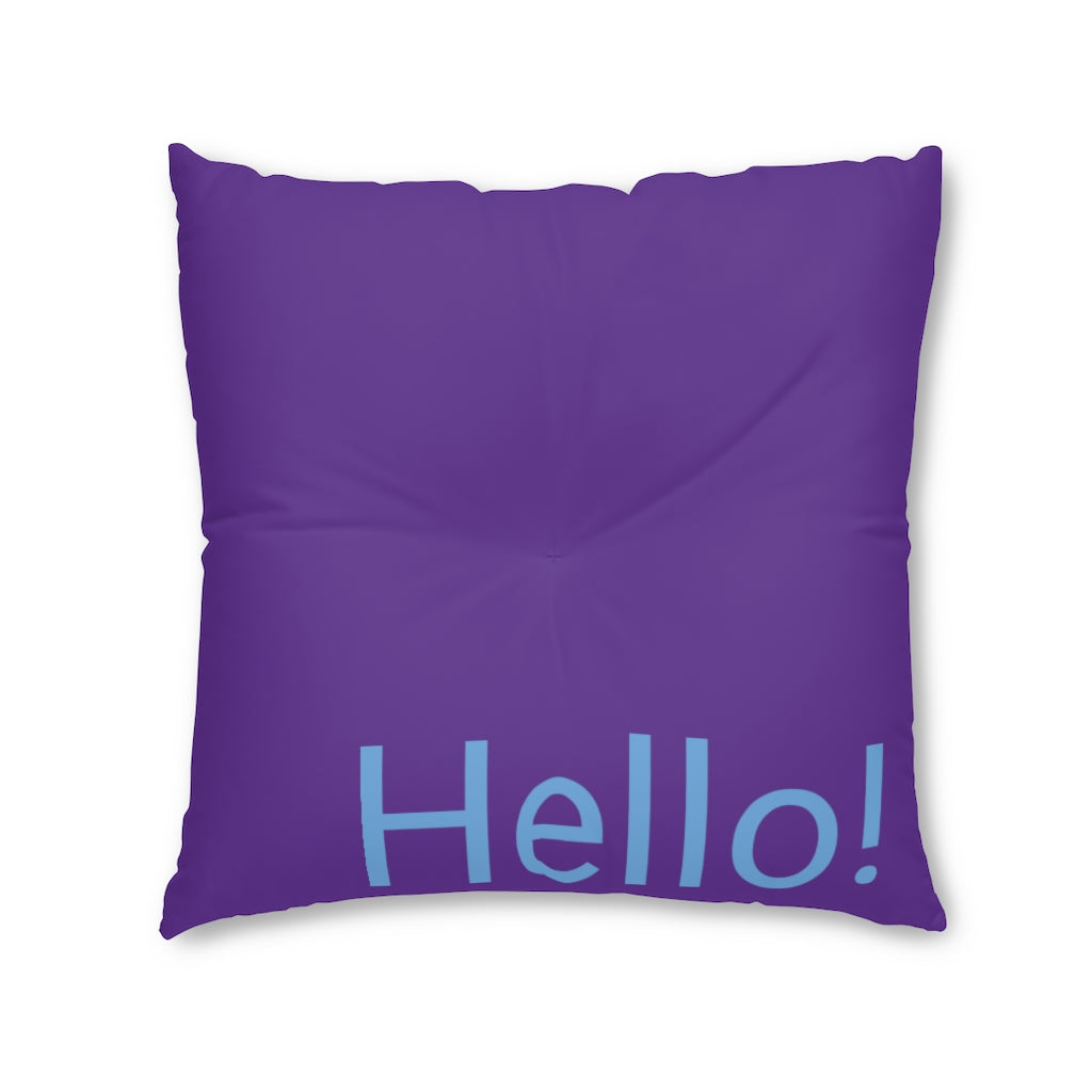 Tufted Floor Pillow, Square