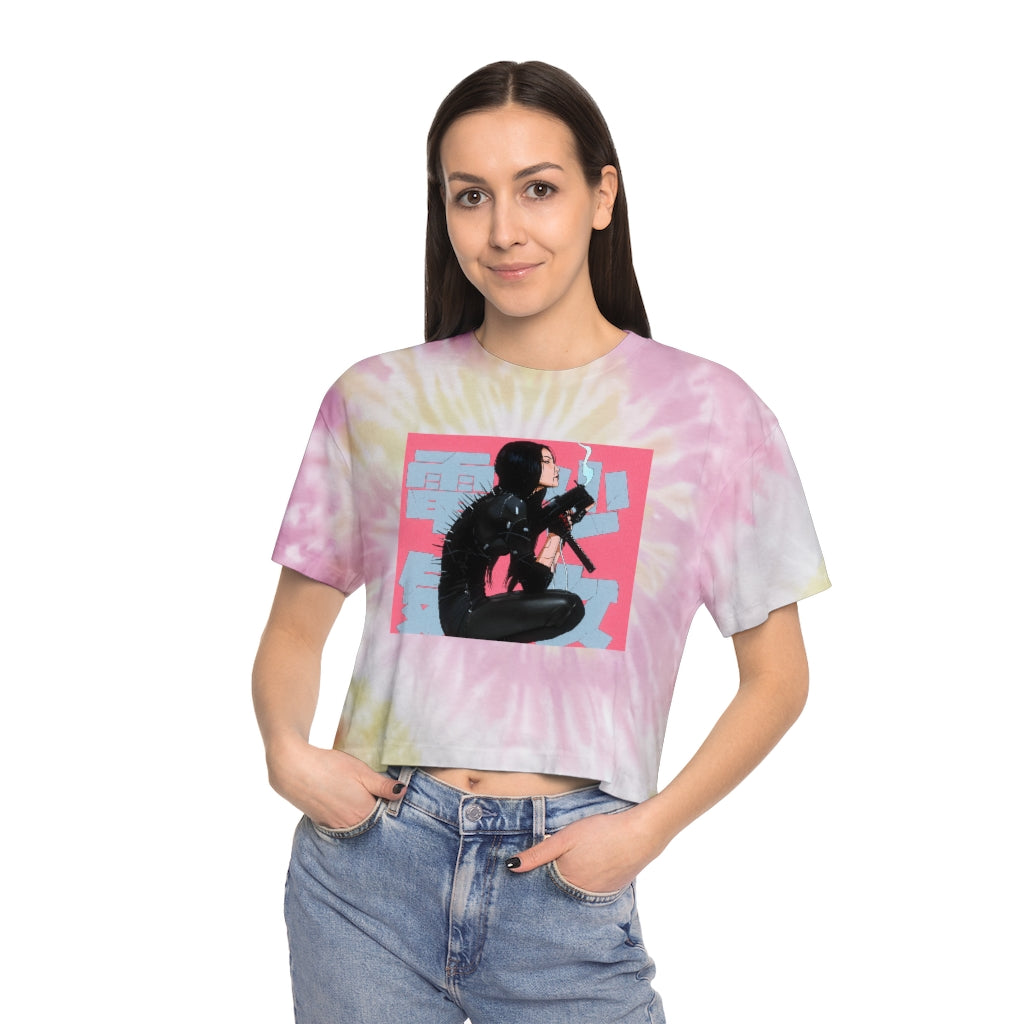 Women's Tie-Dye Crop Tee