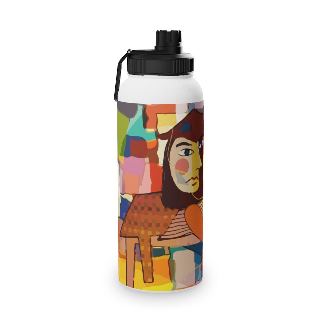 Stainless Steel Water Bottle, Sports Lid