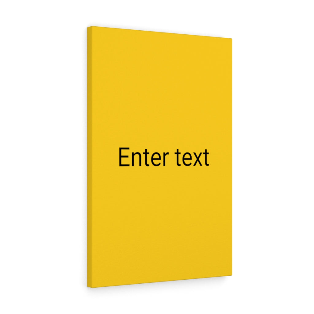 Satin Canvas Stretched