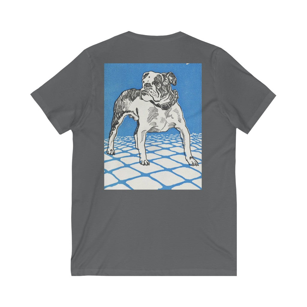 Unisex Jersey Short Sleeve V-Neck Tee