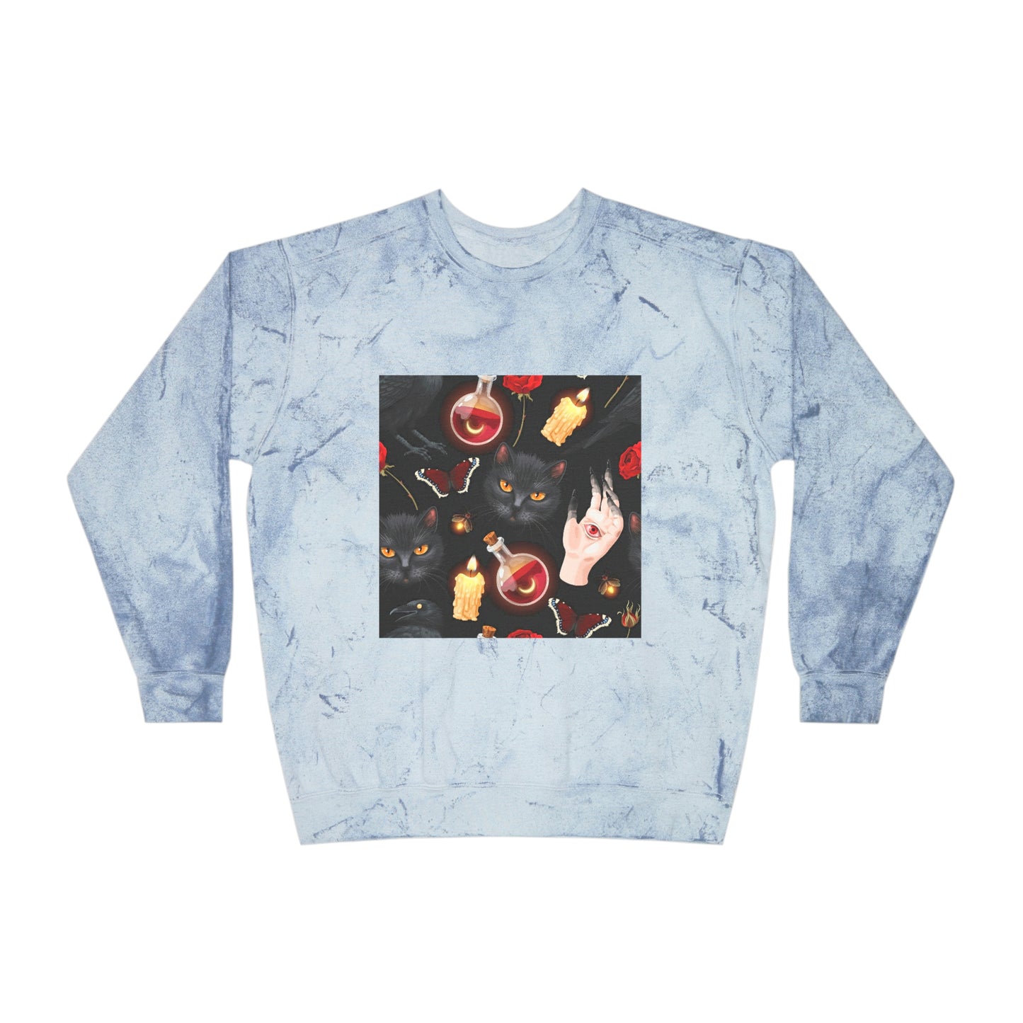 Unisex Color Blast Crewneck Sweatshirt