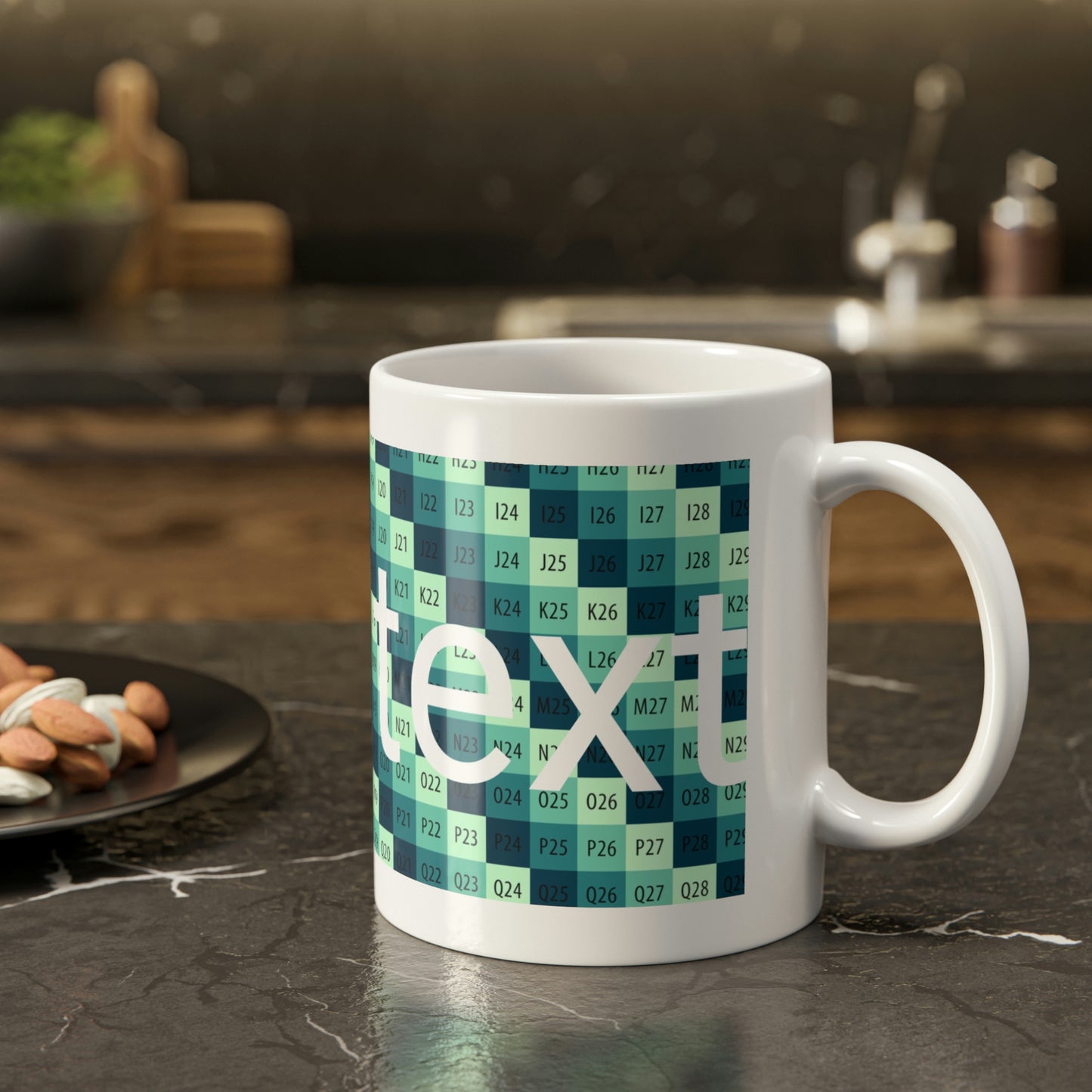 White Ceramic Mug, 11oz