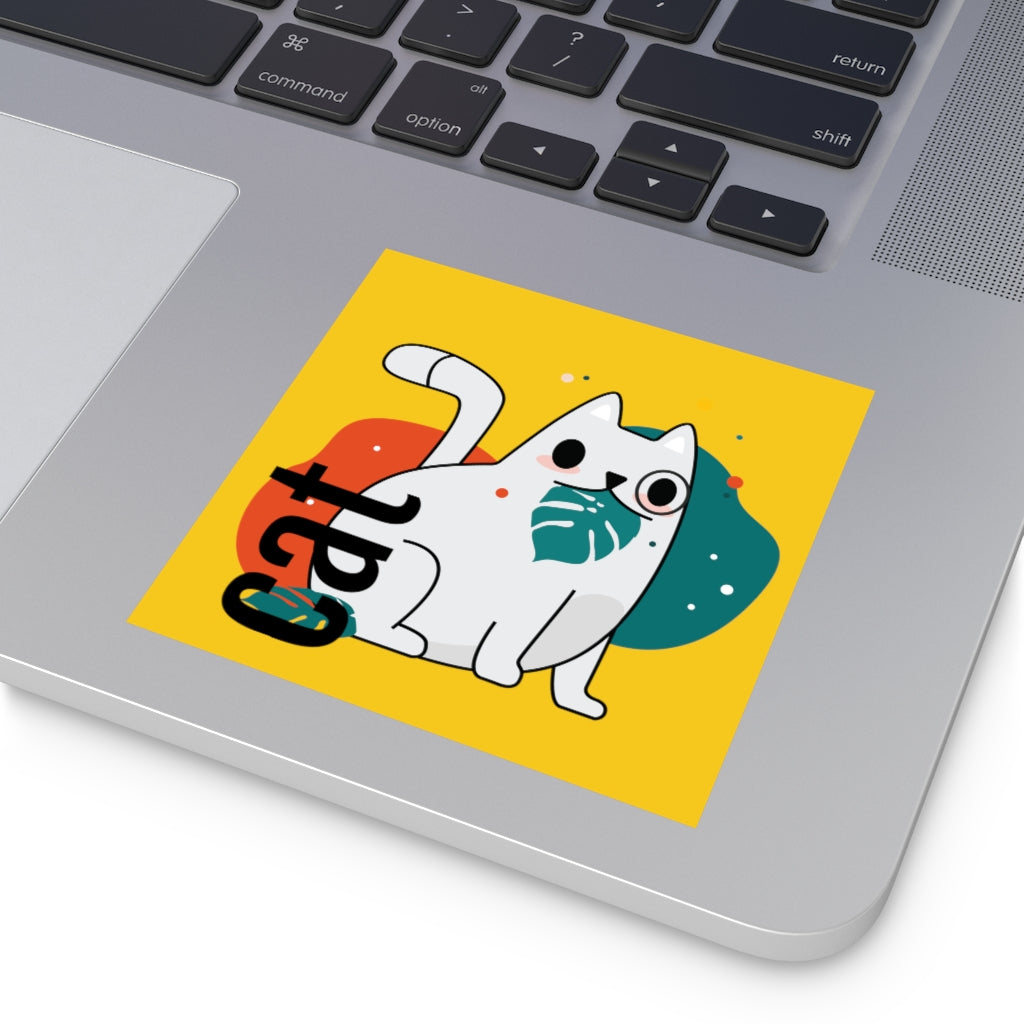 Square Stickers, Indoor/Outdoor