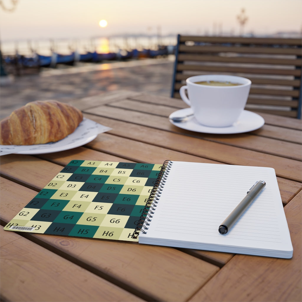 Wirobound Softcover Notebook, A5