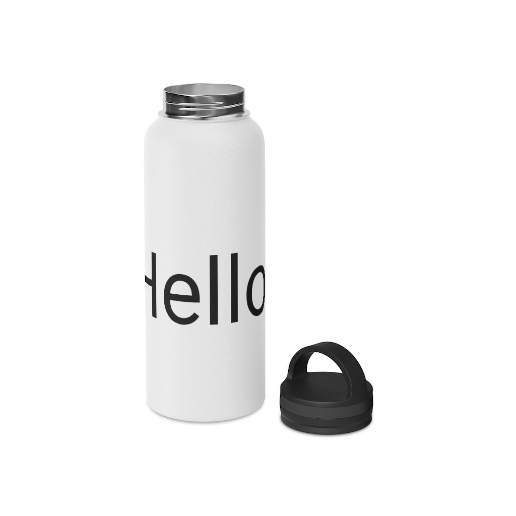 Stainless Steel Water Bottle, Handle Lid