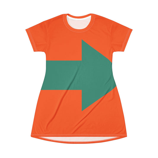 T-Shirt Dress (AOP)