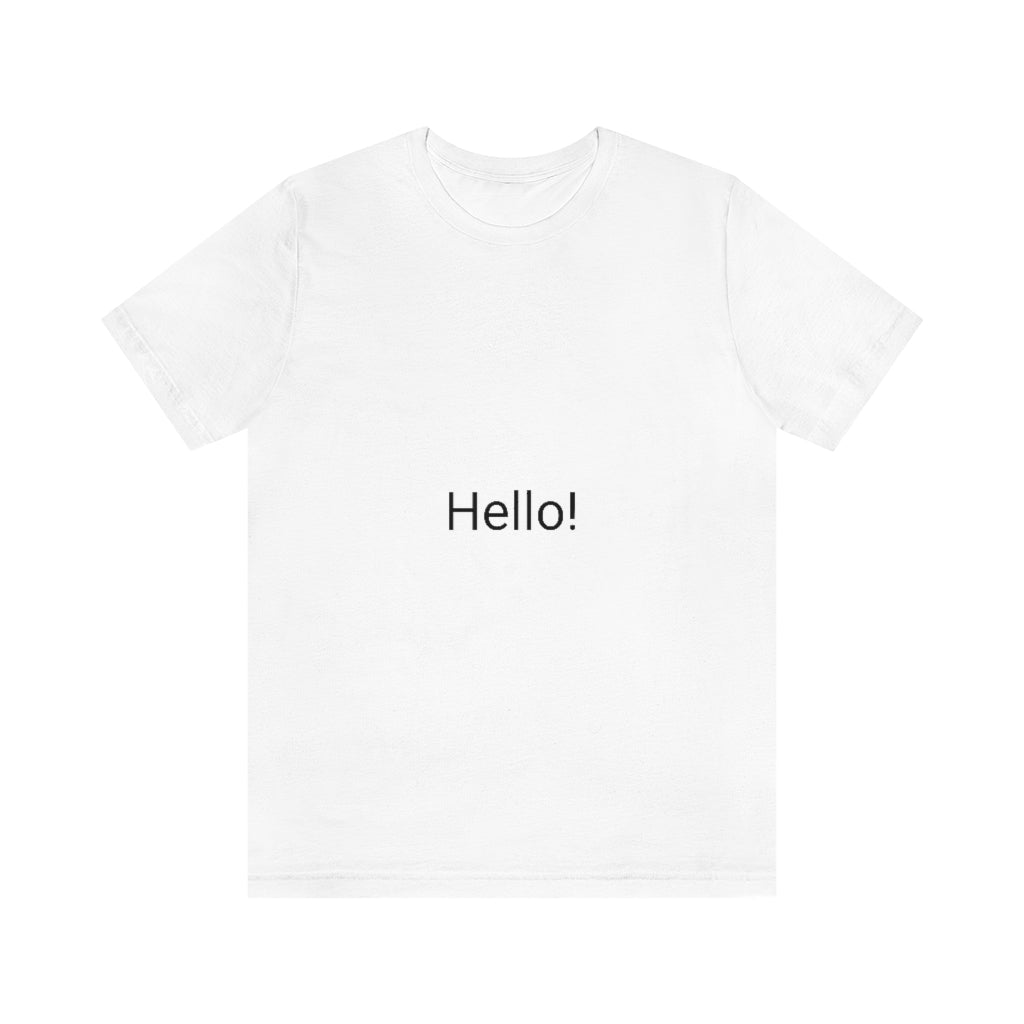 Unisex Jersey Short Sleeve Tee