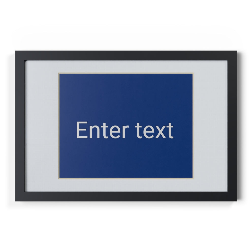 Framed Prints, Black