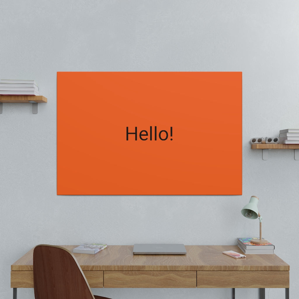 Matte Canvas, Stretched