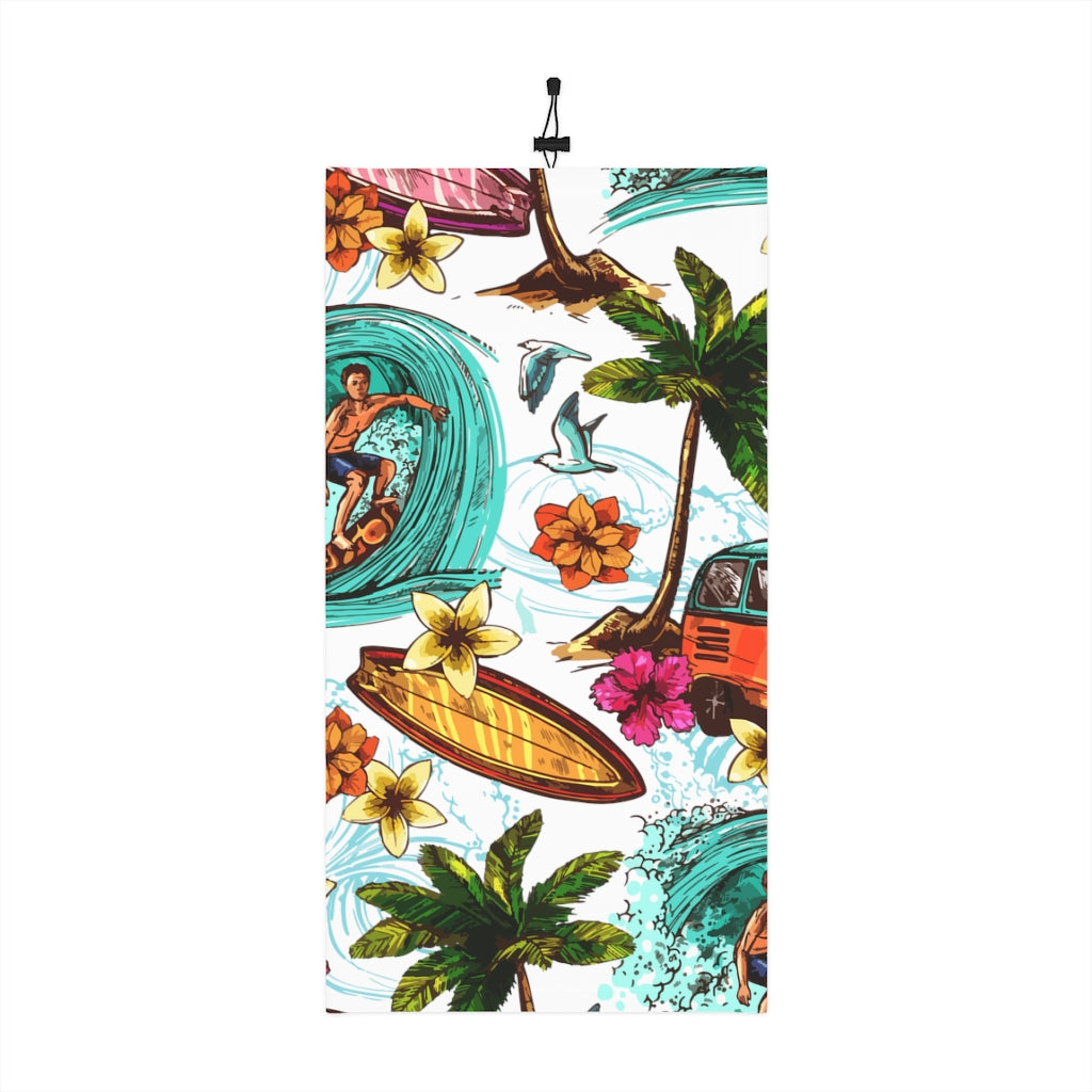 Winter Neck Gaiter With Drawstring