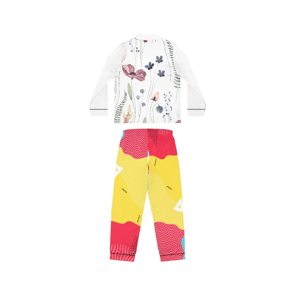 Women's Satin Pajamas (AOP)