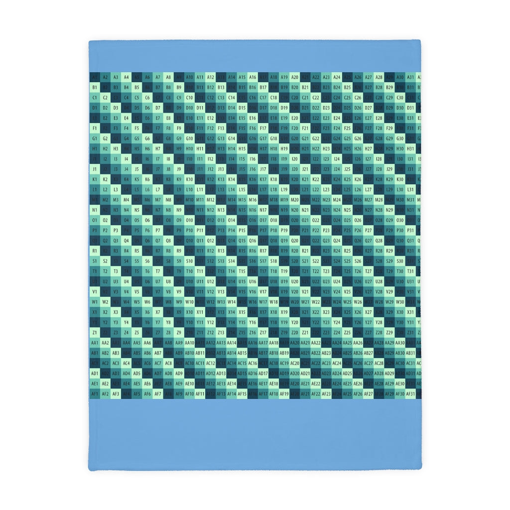 Velveteen Minky Blanket (Two-sided print)