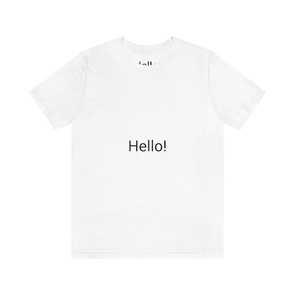 Unisex Jersey Short Sleeve Tee