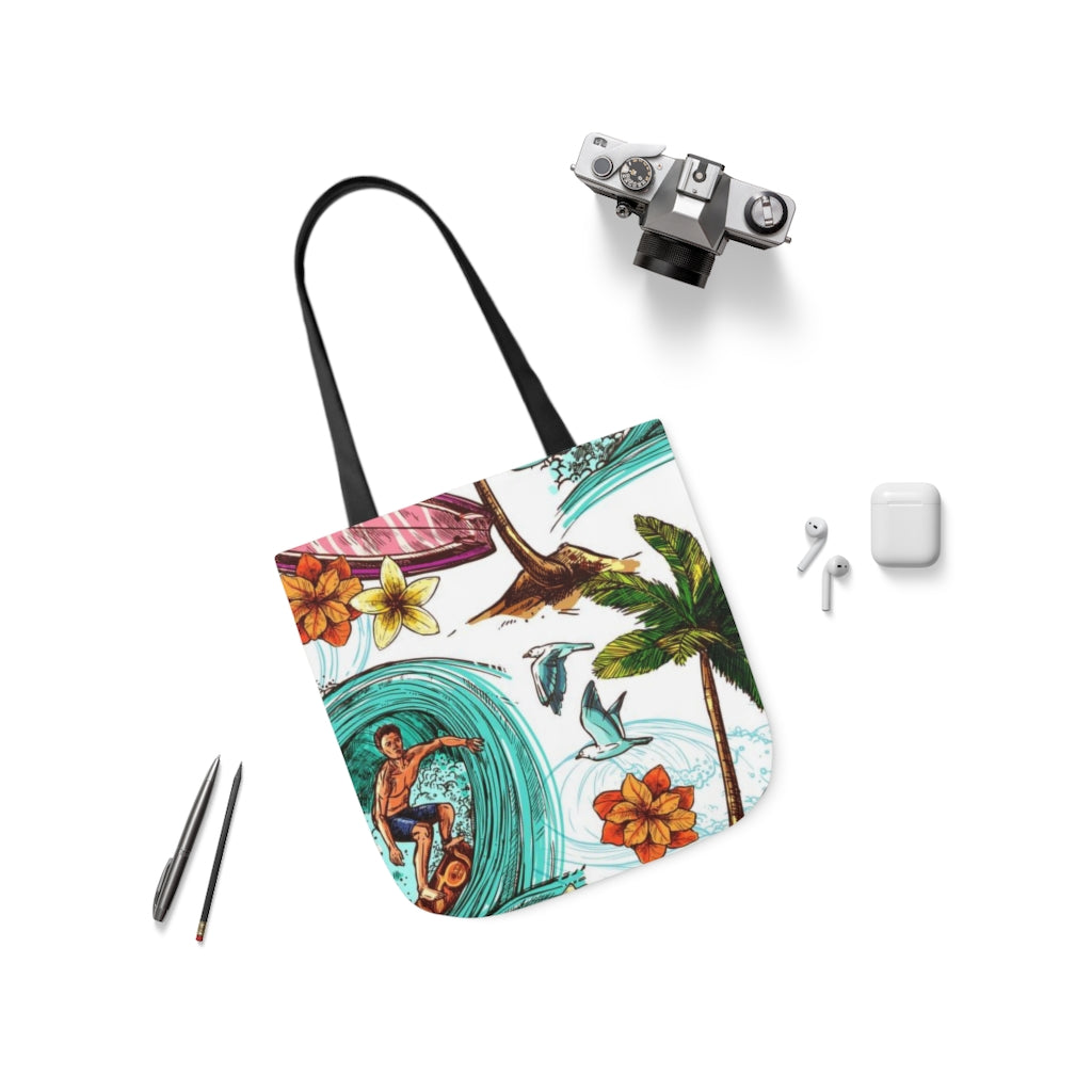 Polyester Canvas Tote Bag