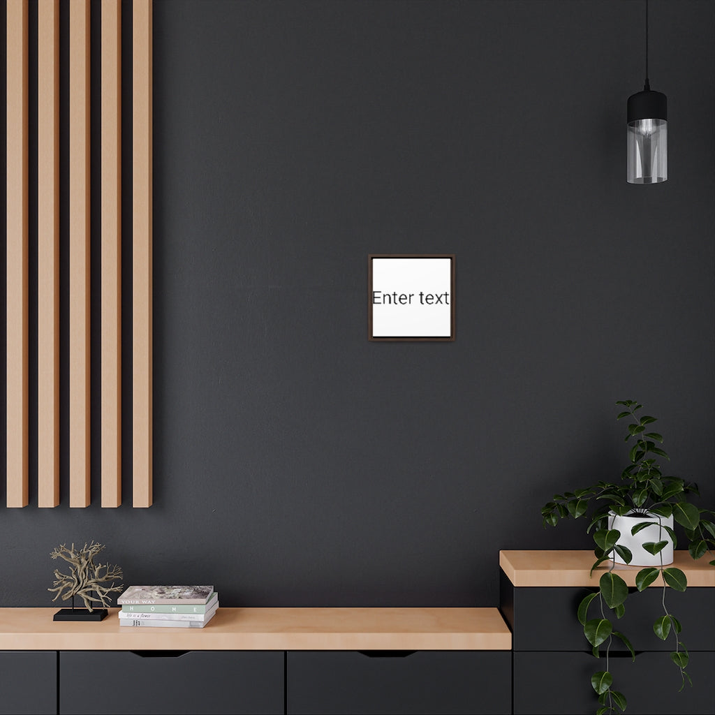 Gallery Canvas Wraps, Square Frame