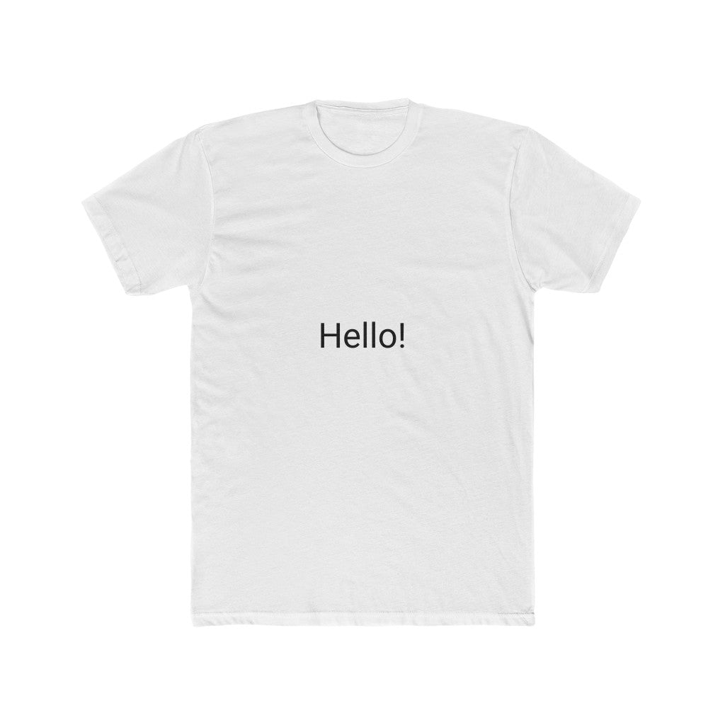 Men's Cotton Crew Tee