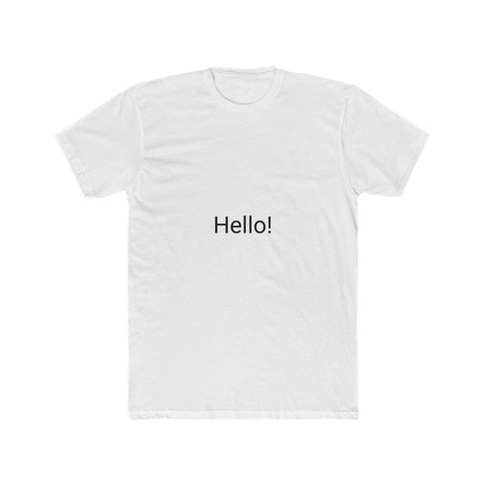 Men's Cotton Crew Tee