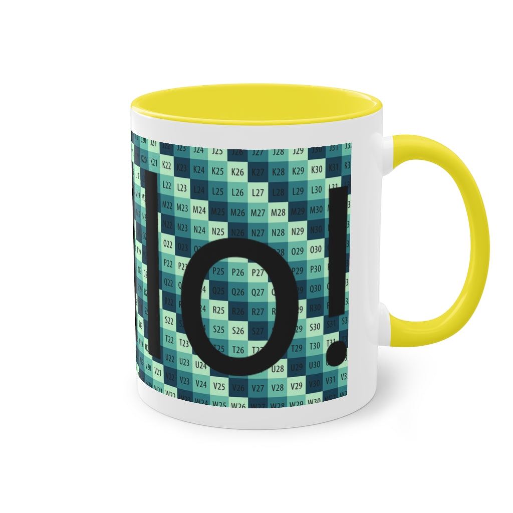 Two-Tone Coffee Mug, 11oz