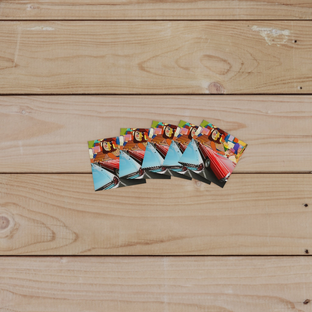 Laminate Stickers, Square