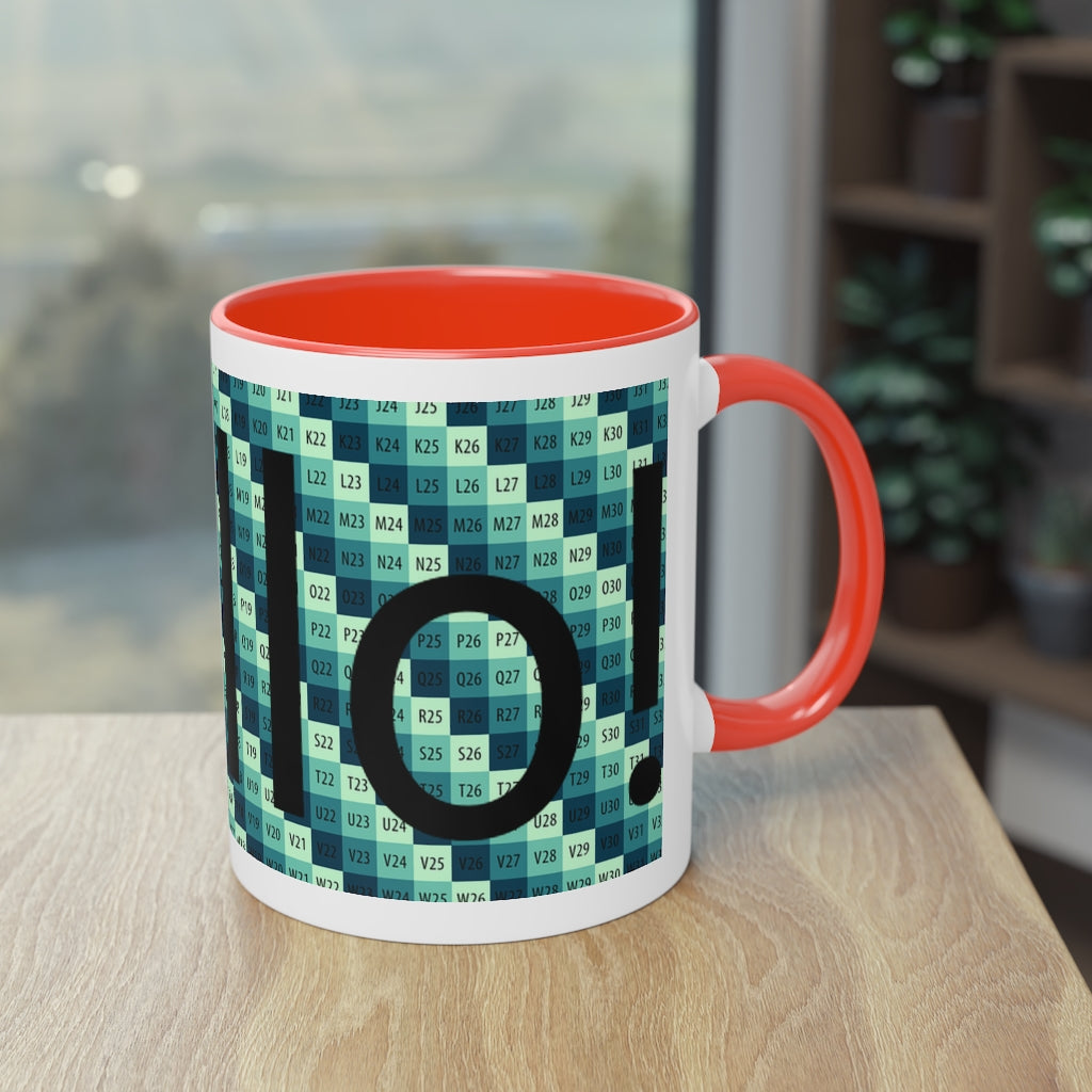 Two-Tone Coffee Mug, 11oz