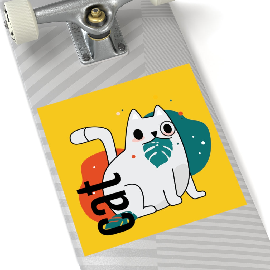 Square Stickers, Indoor/Outdoor