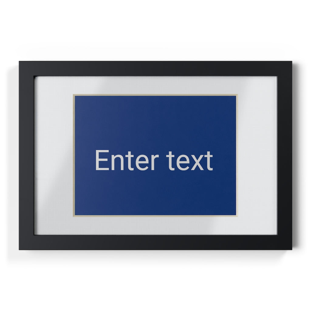 Framed Prints, Black